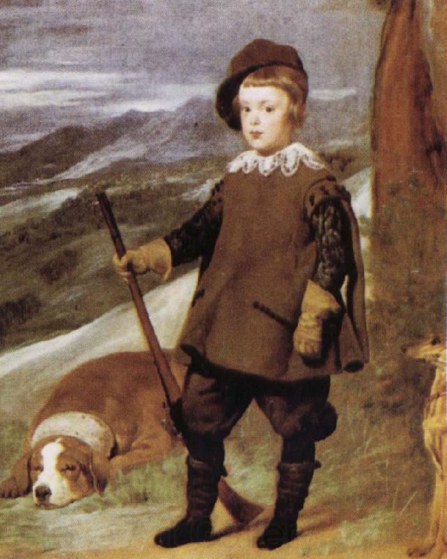 Diego Velazquez Prince Baltasar Carlos in Hunting Dress(detail) Spain oil painting art